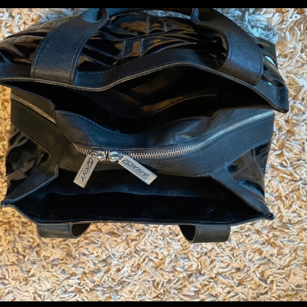 Black DKNY purse handbag - Picture 4 of 4